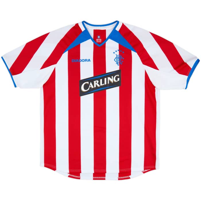 2003-04 Rangers Away Shirt Ball #18 - 6/10 - (XL)