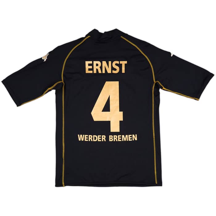 2003-04 Werder Bremen Third Shirt Ernst #4 - 8/10 - (XL)