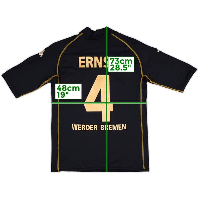 2003-04 Werder Bremen Third Shirt Ernst #4 - 8/10 - (XL)