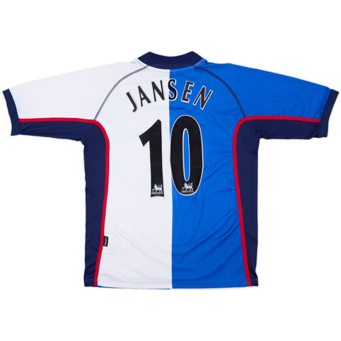 2002-03 Blackburn Home Shirt Jansen #10 - 5/10 - (S)