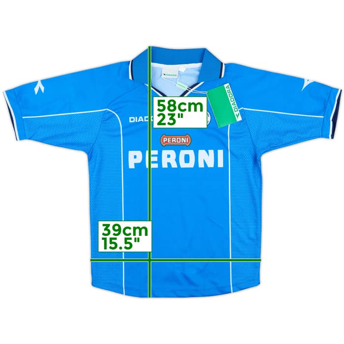 2000-01 Napoli Basic Home Shirt (L.Boys)