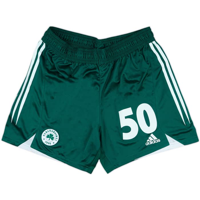 2004-05 Panathinaikos Home Shorts #50 - 8/10 - (L)
