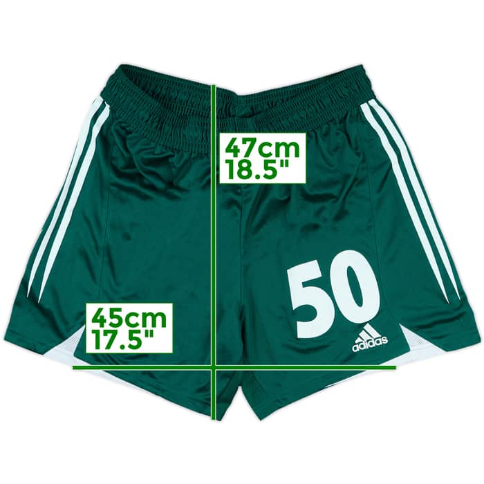 2004-05 Panathinaikos Home Shorts #50 - 8/10 - (L)