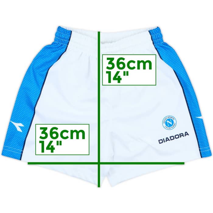 2000-01 Napoli Away Shorts - 7/10 - (L.Boys)