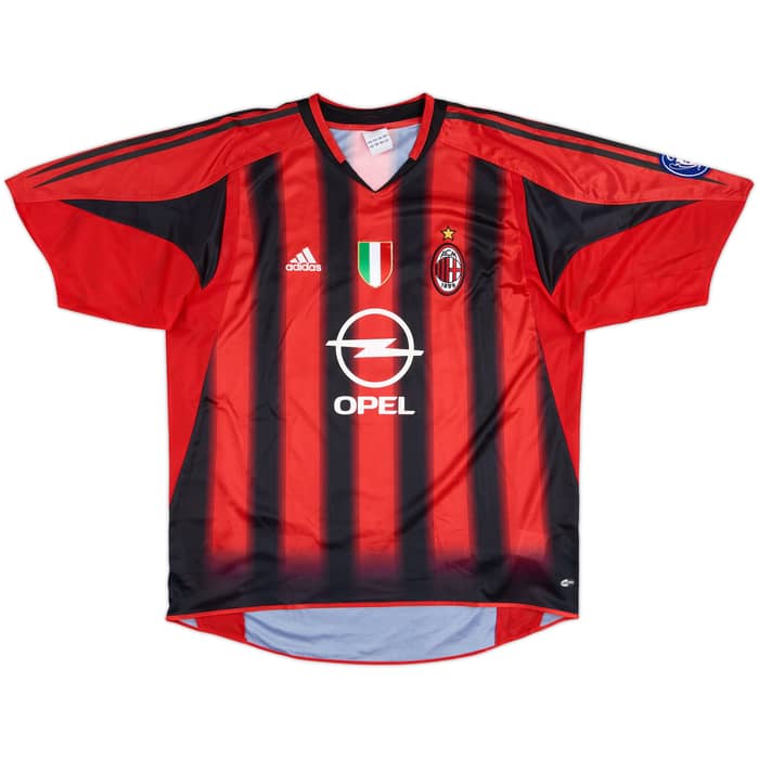 2004-05 AC Milan Home Shirt Kaka #22 - 8/10 - (XL)