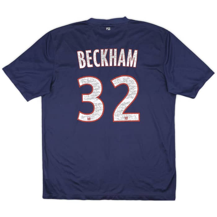 2012-13 Paris Saint-Germain Home Shirt Beckham #32 - 5/10 - (L)