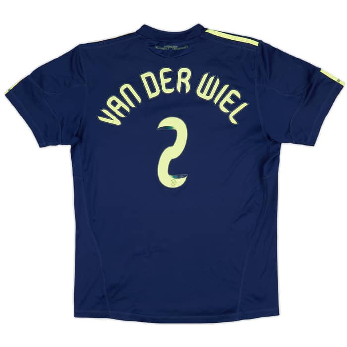 2010-11 Ajax Away Shirt Van Der Wiel #2 - 8/10 - (L.Boys)