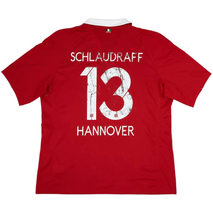 2012-13 Hannover 96 Home Shirt Schlaudraff #13 - 4/10 - (3XL)