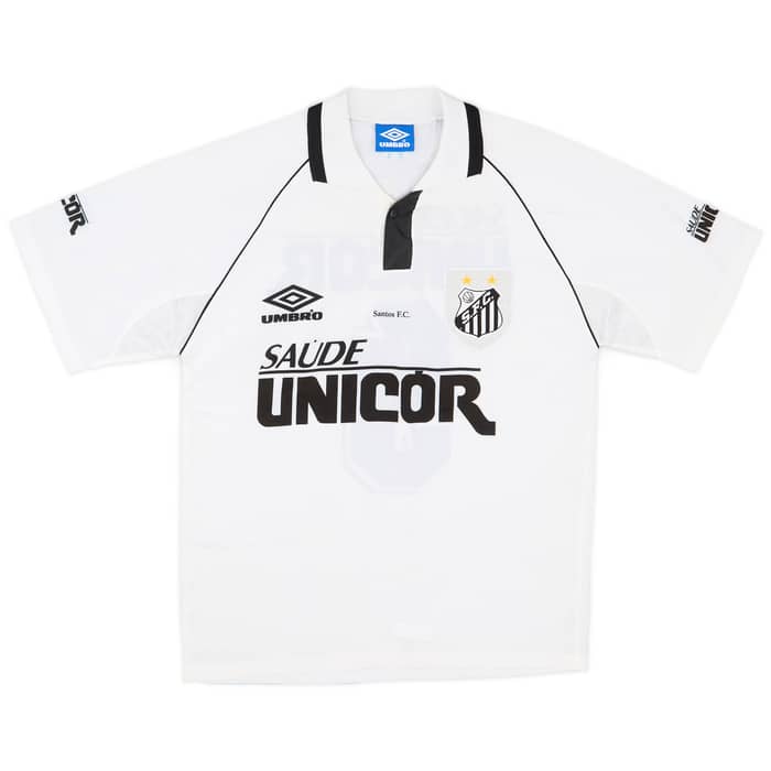 1997 Santos Home Shirt #9 - 10/10 - (M)