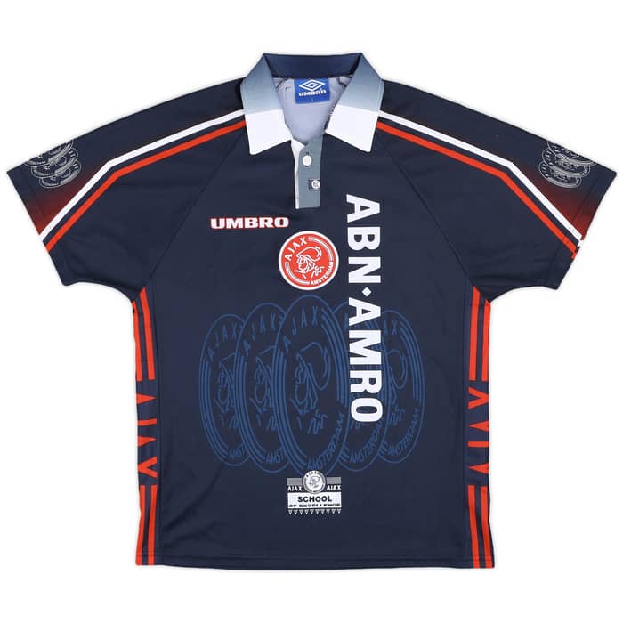 1997-98 Ajax Away Shirt Dani #14 - 9/10 - (L)