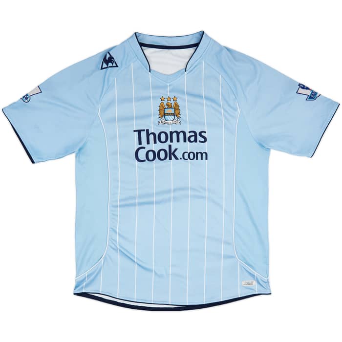 2007-08 Manchester City Home Shirt Bianchi #10 - 4/10 - (L)