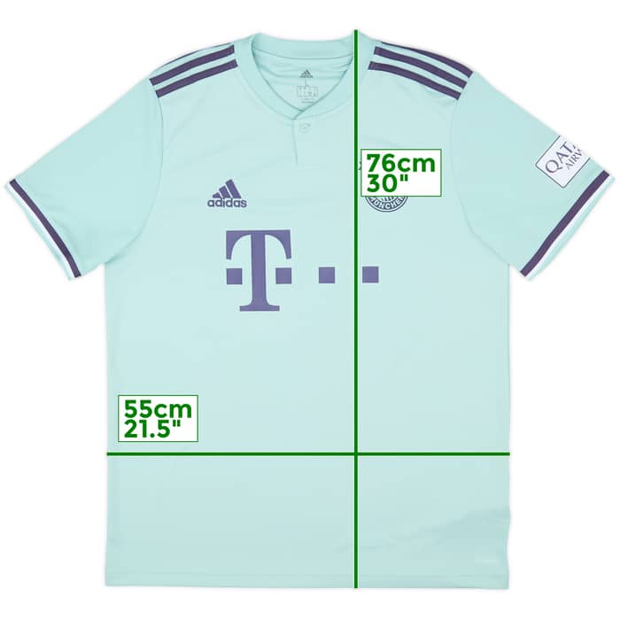 2018-19 Bayern Munich Away Shirt Lewandowski #9 - 9/10 - (L)