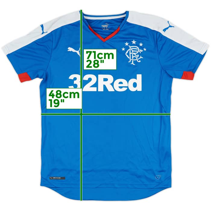 2015-16 Rangers Home Shirt - 6/10 - (M)