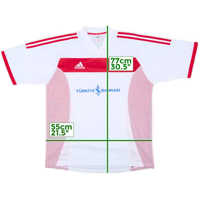 2002-04 Turkey Away Shirt - 8/10 - (L)