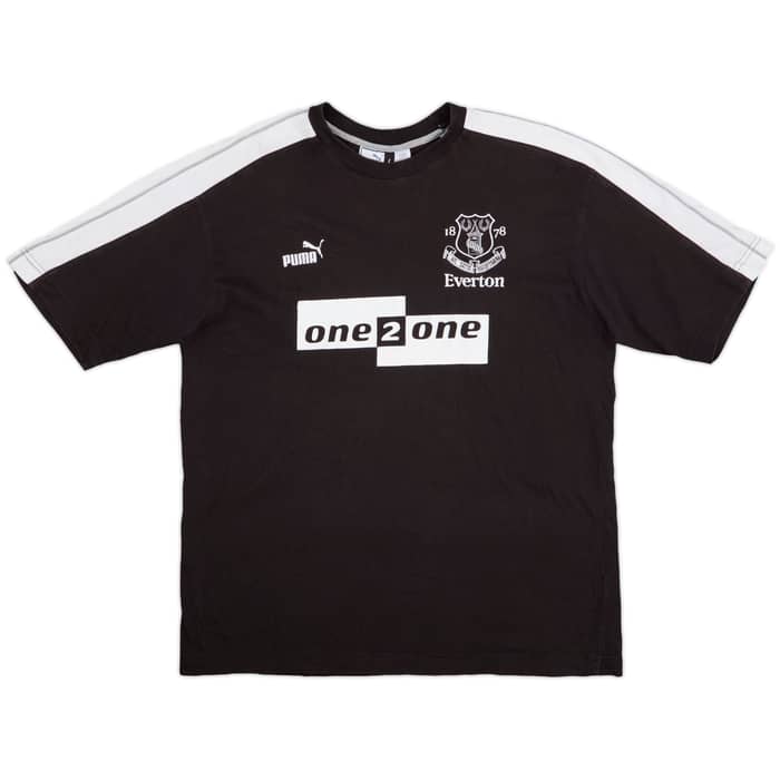 2001-02 Everton Puma Cotton Tee - 8/10 - (L)