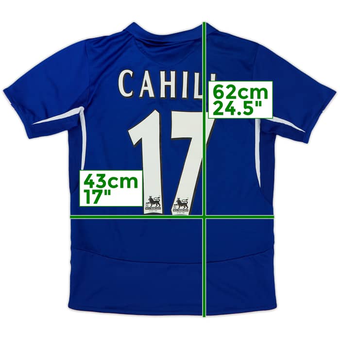 2005-06 Everton Home Shirt Cahill #17 - 8/10 - (L.Boys)