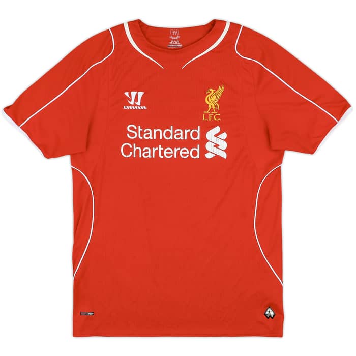 2014-15 Liverpool Home Shirt Gerrard #8 - 6/10 - (M)