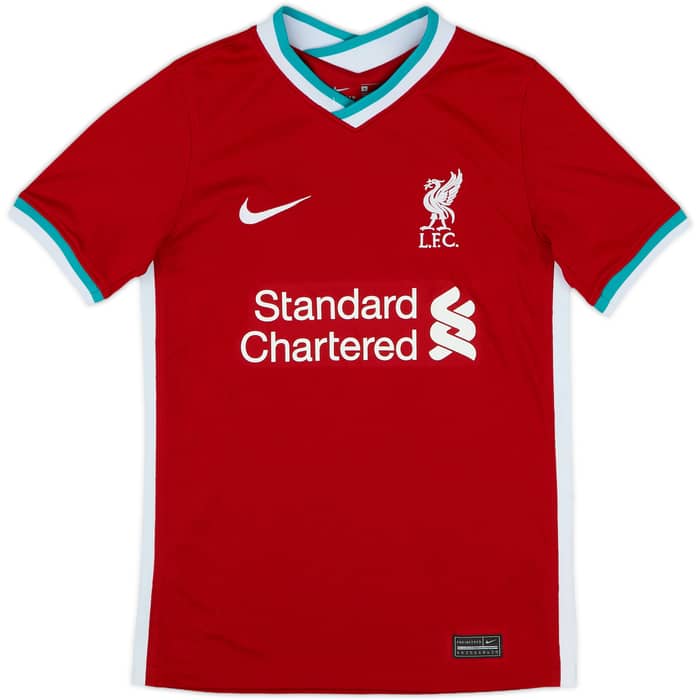2020-21 Liverpool Home Shirt Firmino #9 - 10/10 - (S.Boys)