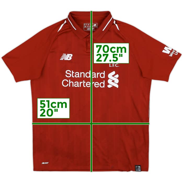 2018-19 Liverpool Home Shirt - 6/10 - (XL.Boys)