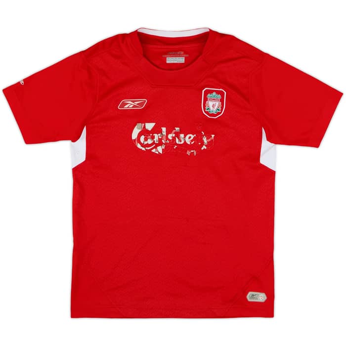 2004-06 Liverpool Home Shirt Owen #10 - 3/10 - (L.Boys)