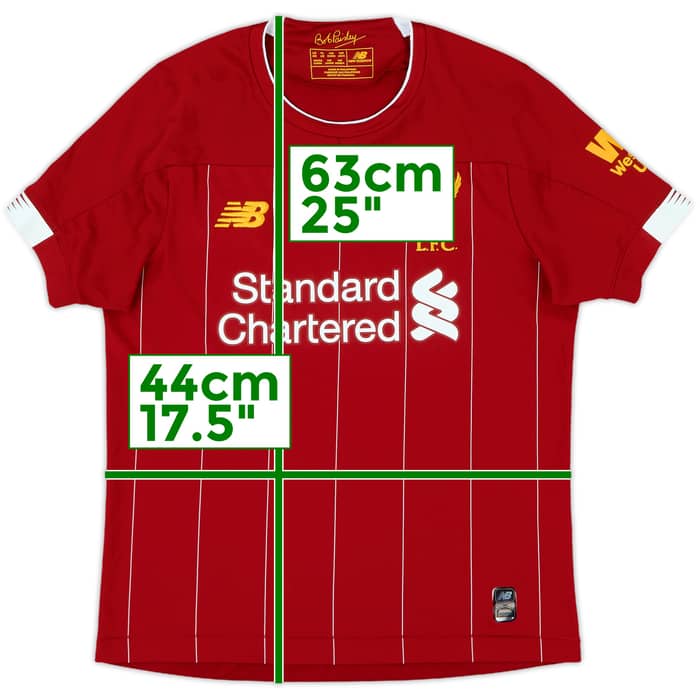 2019-20 Liverpool Home Shirt Virgil #4 - 10/10 - (L.Boys)