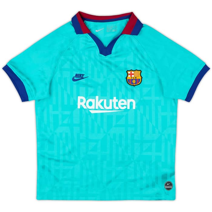2019-20 Barcelona Third CL Shirt - 8/10 - (7-8 Years)