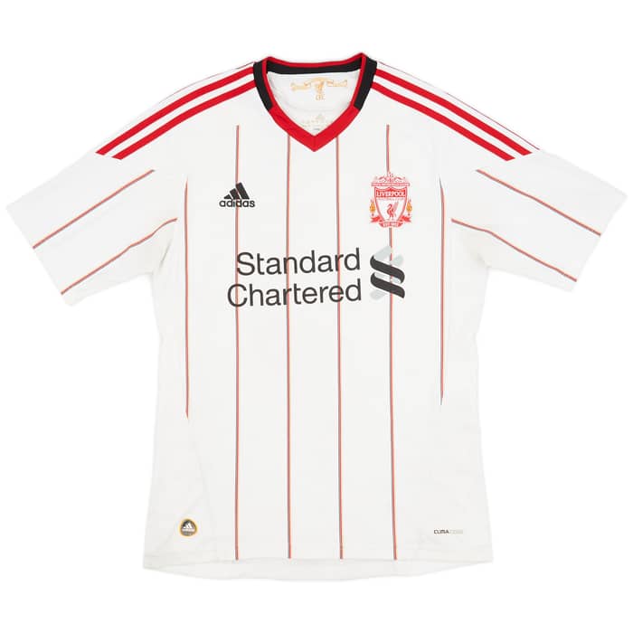 2010-11 Liverpool Away Shirt Gerrard #8 - 5/10 - (S)