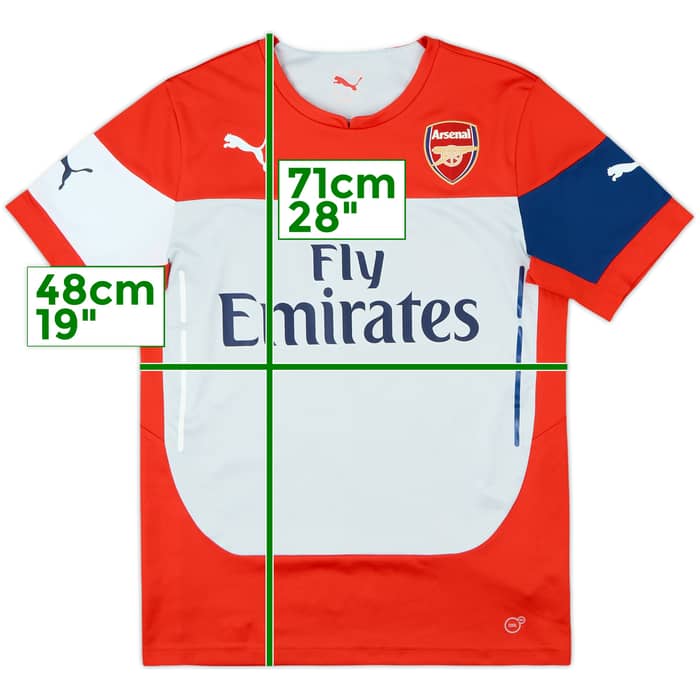 2014-15 Arsenal Puma Training Shirt - 8/10 - (S)