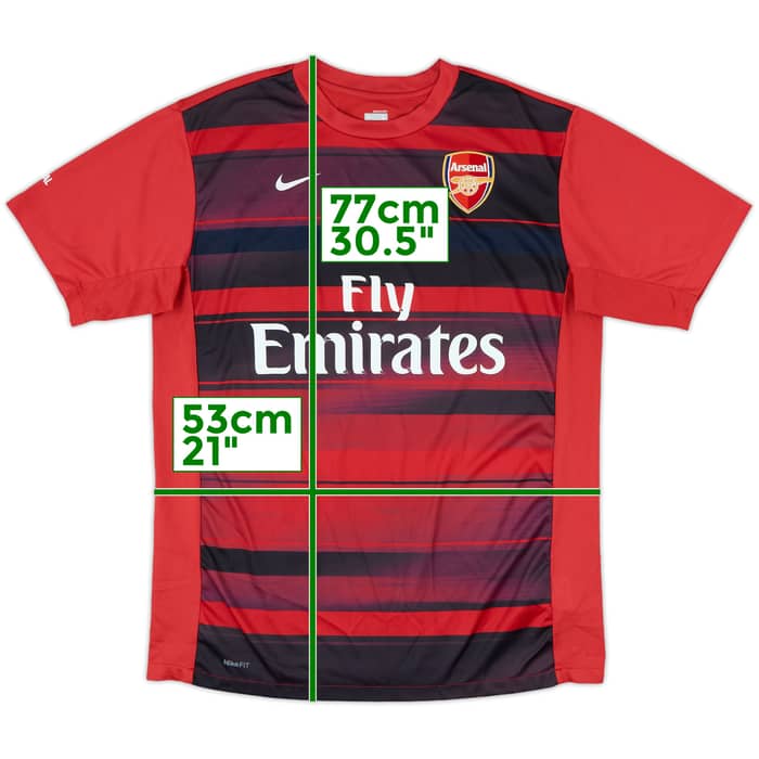2009-10 Arsenal Nike Training Shirt - 6/10 - (L)