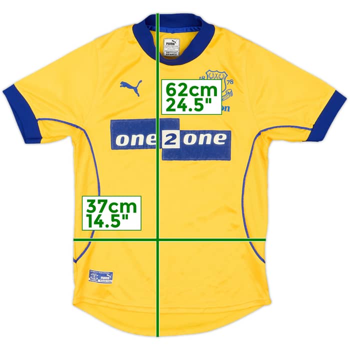 2000-01 Everton Away Shirt - 9/10 - (S.Boys)