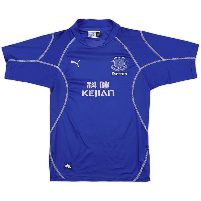 2002-03 Everton Home Shirt - 6/10 - (L.Boys)