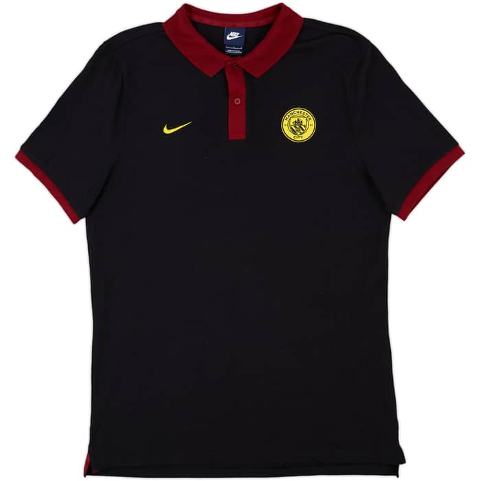 2016-17 Manchester City Nike Polo Shirt - 9/10 - (L)