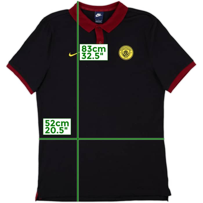 2016-17 Manchester City Nike Polo Shirt - 9/10 - (L)