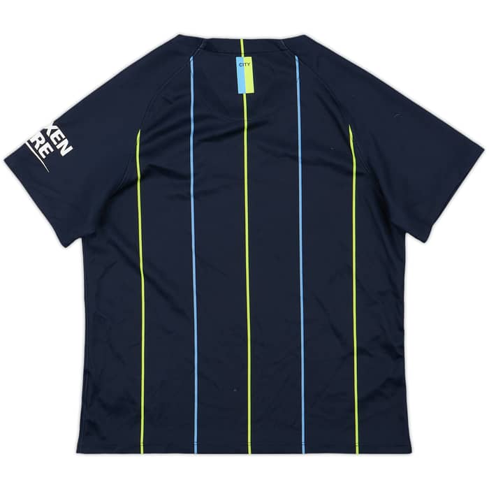 2018-19 Manchester City Away Shirt - 8/10 - (S.Boys)