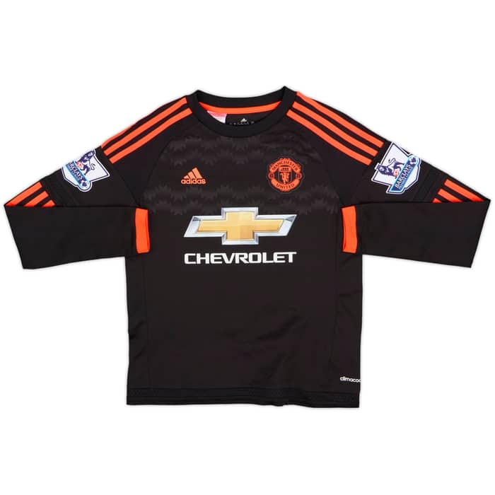 2015-16 Manchester United Third L/S Shirt Mata #8 - 7/10 - (M.Boys)