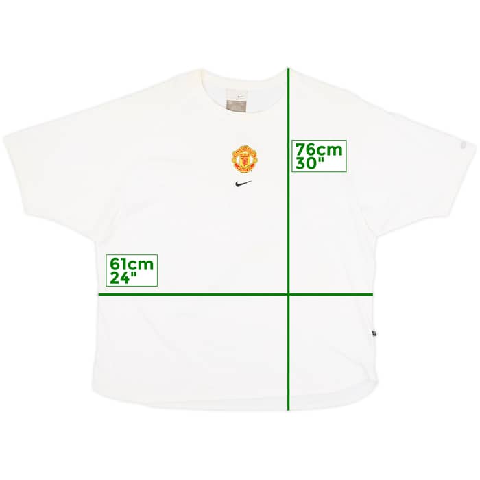 2004-06 Manchester United Nike Cotton Tee - 9/10 - (XL)