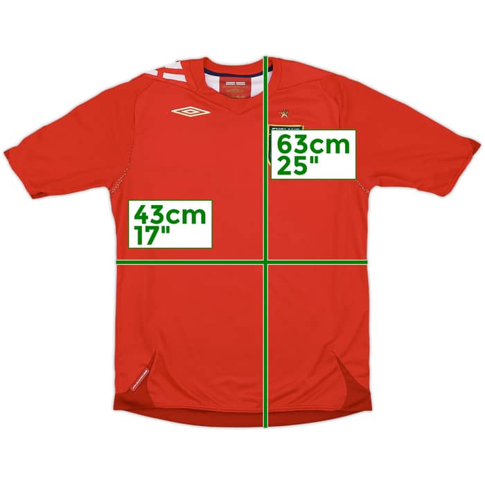 2006-08 England Away Shirt - 9/10 - (L.Boys)