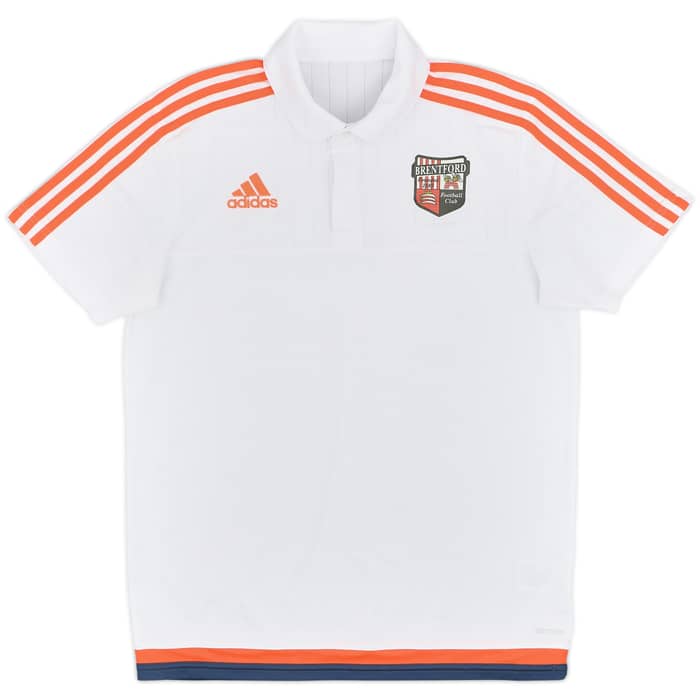 2015-16 Brentford adidas Polo Shirt - 9/10 - (M)