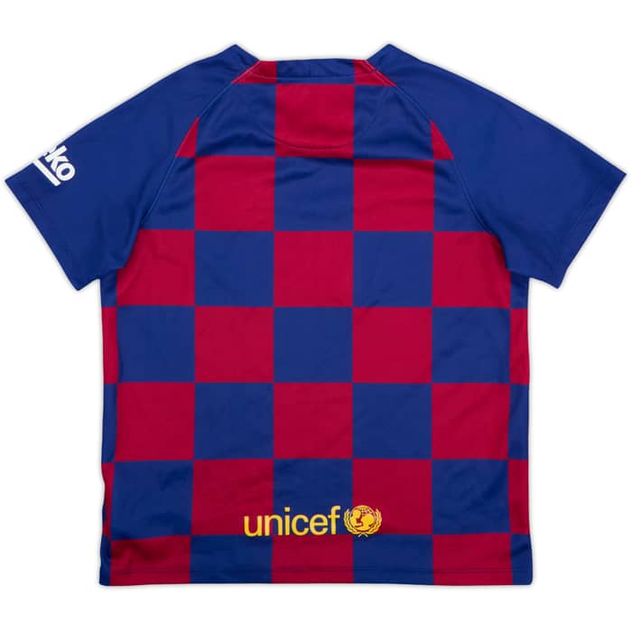 2019-20 Barcelona Home Shirt - 8/10 - (7-8 Years)