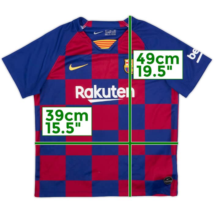 2019-20 Barcelona Home Shirt - 8/10 - (7-8 Years)