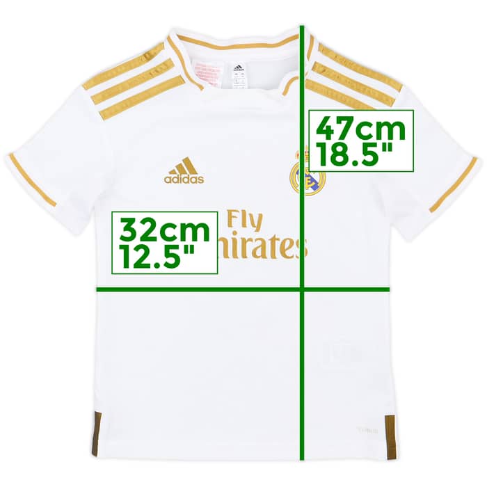 2019-20 Real Madrid Home Shirt - 9/10 - (4-5 Years)