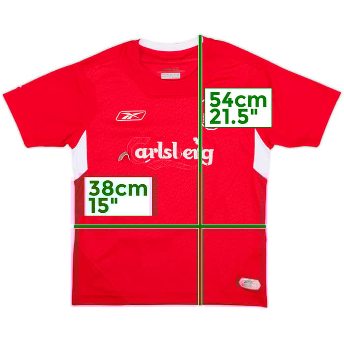 2004-06 Liverpool Home Shirt - 4/10 - (M.Boys)