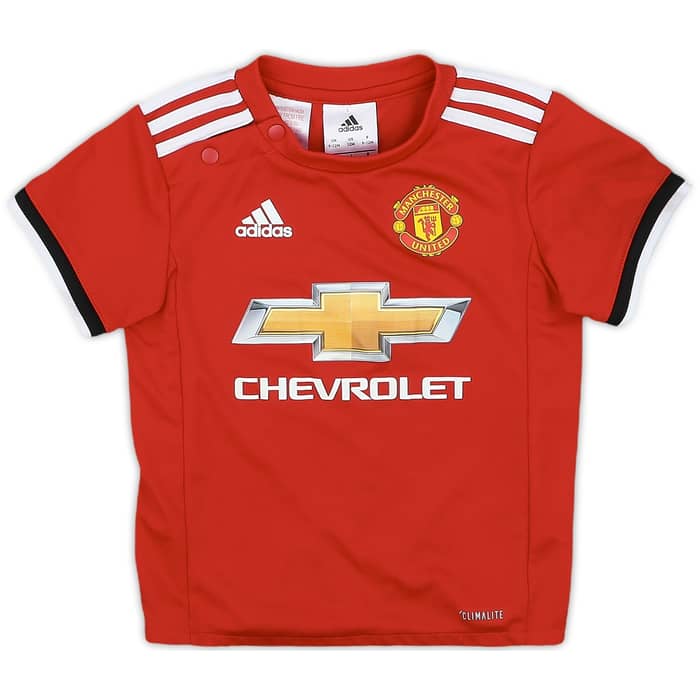 2017-18 Manchester United Home Shirt - 8/10 - (9-12 Months)