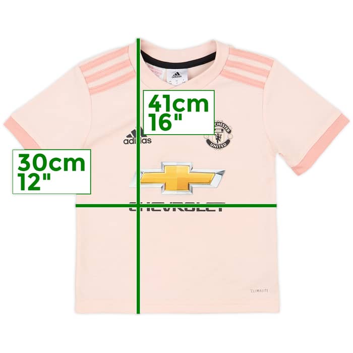 2018-19 Manchester United Away Shirt - 9/10 - (3-4 Years)