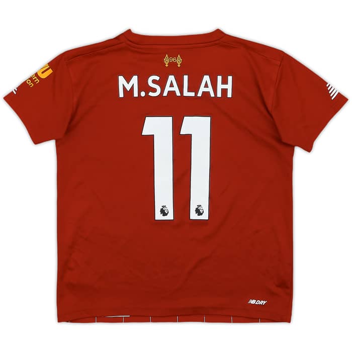 2019-20 Liverpool Home Shirt M.Salah #11 - 9/10 - (4-5 Years)