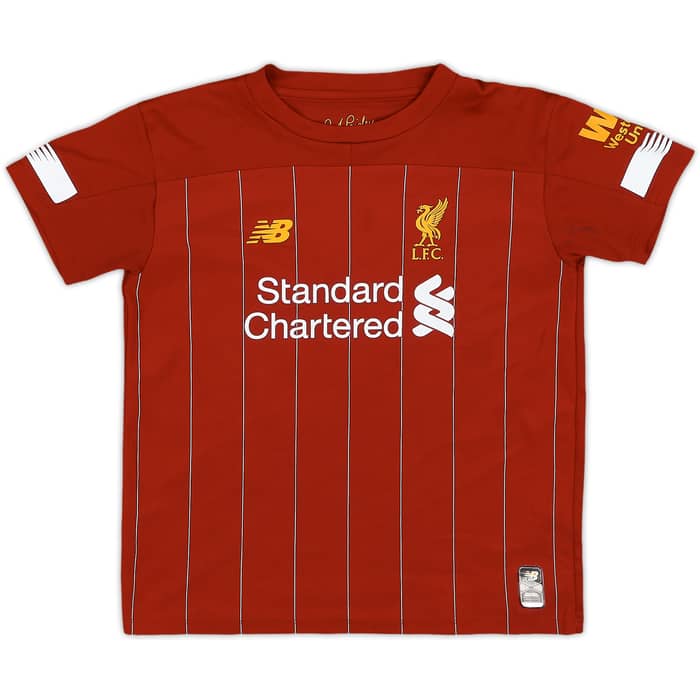 2019-20 Liverpool Home Shirt M.Salah #11 - 9/10 - (4-5 Years)