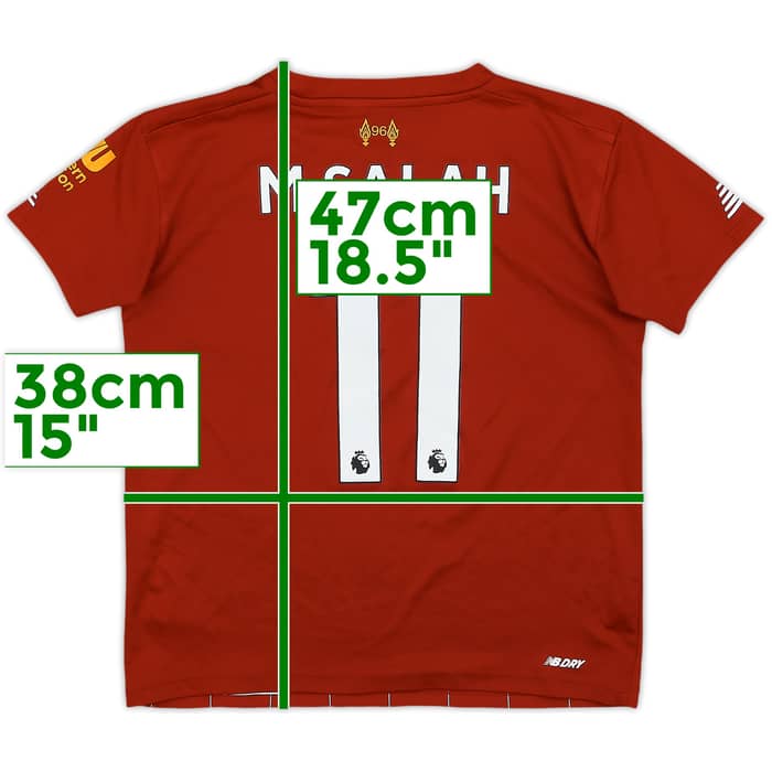 2019-20 Liverpool Home Shirt M.Salah #11 - 9/10 - (4-5 Years)