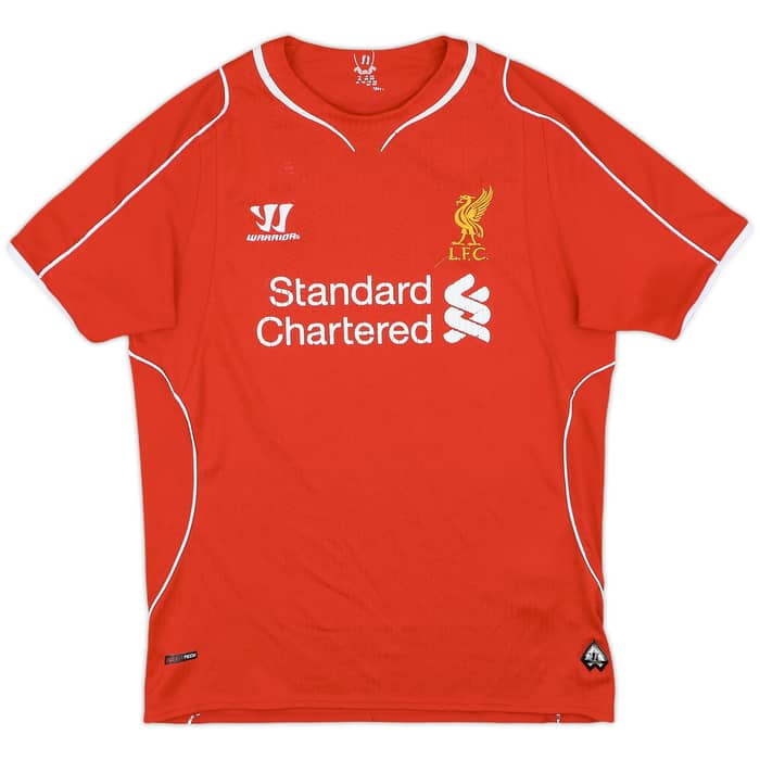 2014-15 Liverpool Home Shirt - 5/10 - (XL.Boys)