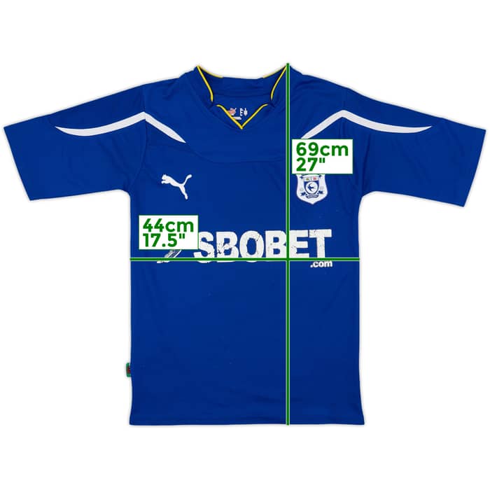 2010-11 Cardiff Home Shirt - 5/10 - (S)