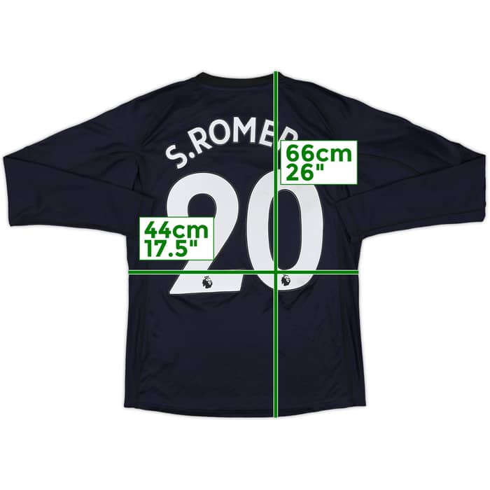 2017-18 Manchester United GK Shirt S.Romero #20 - 6/10 - (L.Boys)